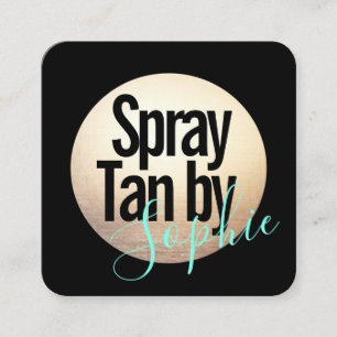 Spray Tanning Gold Sun Visitekaartje