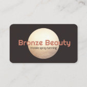 Spray Tanning Gold Sun Visitekaartje (Voorkant)