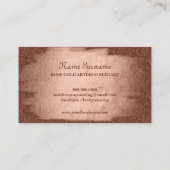 Spray Tans Bronze Swirls Visitekaartje (Achterkant)