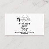 SPRAY TANS VISITEKAARTJE (Achterkant)