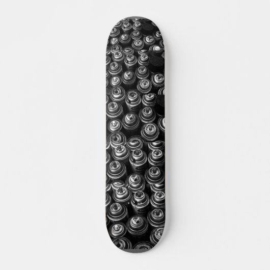 Spraypaint Skateboard beroemd gemaakt door HAS Jew (Voorkant)