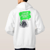 SprayPaint Smile Mind Hoodie (Achterkant)