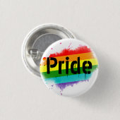 Sprayverf Pride Ronde Button 3,2 Cm (Voorkant /achterkant)