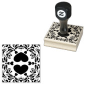 spread 2-stempel rubberstempel (Gestempeld)