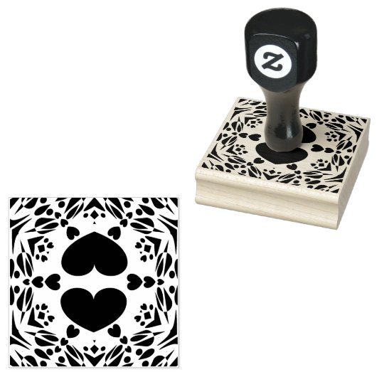 spread 2-stempel rubberstempel (Gestempeld)