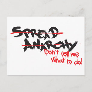 Spread Anarchy! Briefkaart