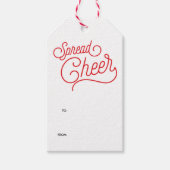 Spread Cheer Cadeaulabel (Voorkant)