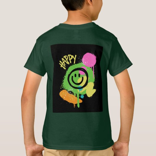 Spread Happiness T-shirt (Achterkant)