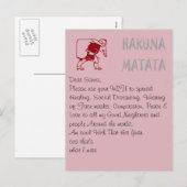 Spread Healing Social Distancing, Wearing of Maske Feestdagenkaart (Voorkant / Achterkant)