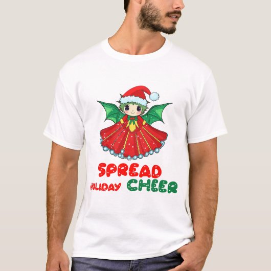 Spread Holiday Cheer Happy Dragon Ball T-shirt (Voorkant)