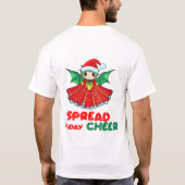 Spread Holiday Cheer Happy Dragon Ball T-shirt (Achterkant)