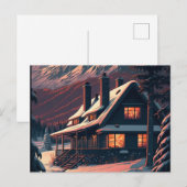 Spread Holiday Cheer met een Wintery-Briefkaart Briefkaart (Voorkant / Achterkant)