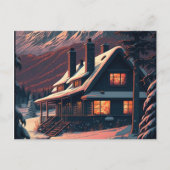 Spread Holiday Cheer met een Wintery-Briefkaart Briefkaart (Voorkant)