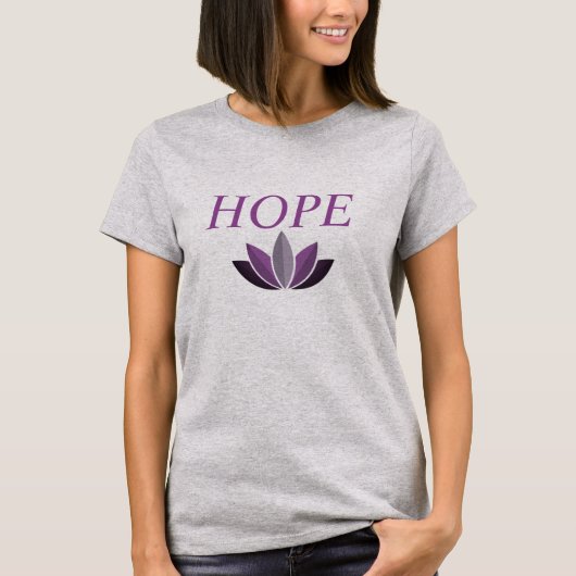 Spread Hope Double Sided Hashtag T T-shirt (Voorkant)