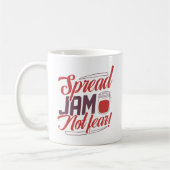 Spread Jam niet bang Koffiemok (Links)