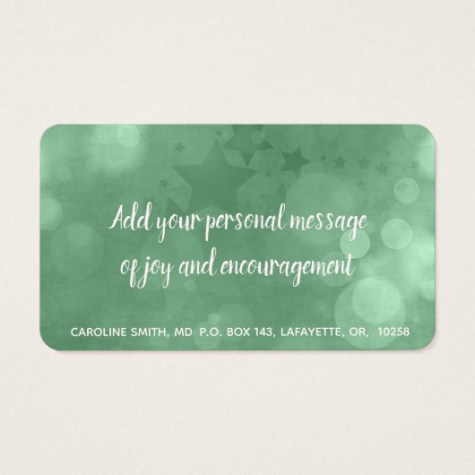 Spread Joy2 - Bericht Kaarten Visitekaartje (Achterkant)