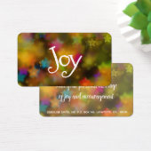 Spread Joy - Bericht Kaarten Visitekaartje (Bureau)