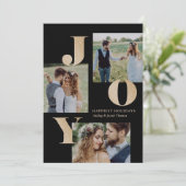 Spread Joy EDITABLE COLOR Holiday-fotokaart Feestdagenkaart (Staand voorkant)