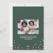 Spread Joy, geen Germs Flat Holiday-kaart Feestdagenkaart (Achterkant)