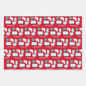 Spread Joy Not Germs 2020 mask virus toiletpapier Inpakpapier Vel (Voorkant 3)