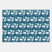 Spread Joy Not Germs 2020 mask virus toiletpapier Inpakpapier Vel (Voorkant 2)