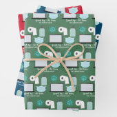 Spread Joy Not Germs 2020 mask virus toiletpapier Inpakpapier Vel (In situ)