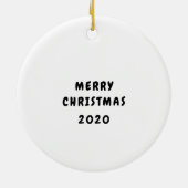 Spread Joy Not Germs Keramisch Ornament (Achterkant)