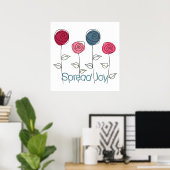 Spread Joy Poster (Thuiskantoor)