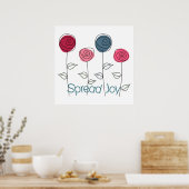 Spread Joy Poster (Keuken)