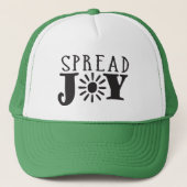 Spread Joy Trucker Hat Pet (Voorkant)