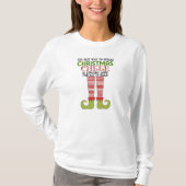 Spread Kerstmis Cheer Elf Shirt (Voorkant)