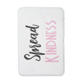 Spread Kindess Bathroom Bath Mat (Voorkant Verticaal)