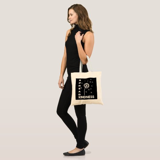 Spread Kindness Canvas tas (Voorkant (model))