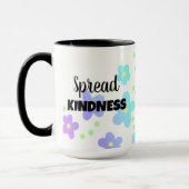 Spread Kindness Floral Mok (Links)