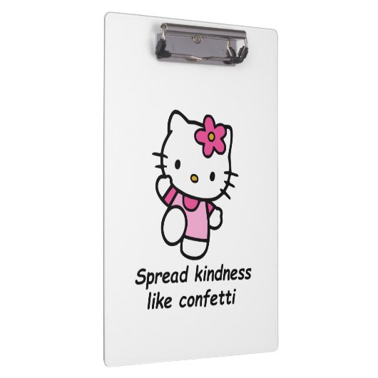 Spread Kindness Like Confetti Klembord (Rechts)