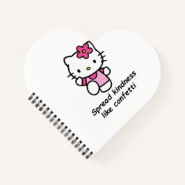 Spread Kindness Like Confetti Notitieboek