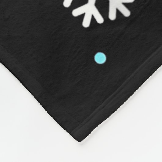 Spread Kindness Like Snowflakes Snow Days Sitive M Fleece Deken (Hoek)