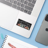 Spread Kindness like Wildflower Inspirerend Sticker (Laptop met iPhone)