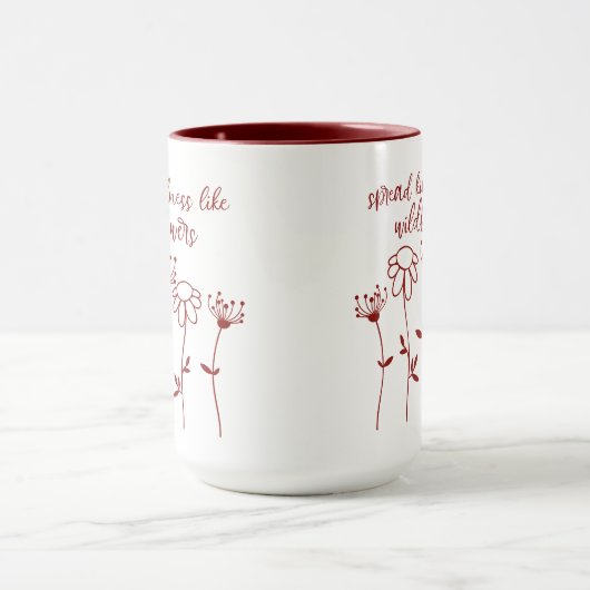 Spread Kindness like Wildflower Mok (Midden)