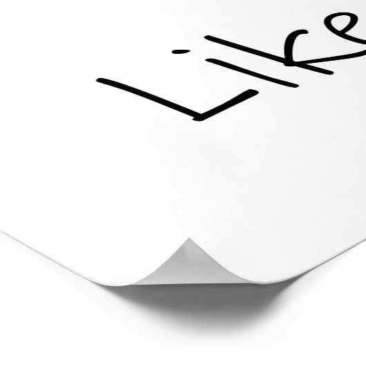 Spread Kindness like Wildflower Poster (Hoek)