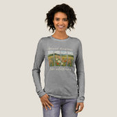 Spread kindness like wildflowers.  Tri-Blend shirt (Voorkant)