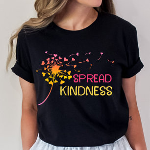Spread Kindness Positivity T-shirt, wees aardig T-shirt