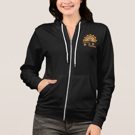 Spread Kindness - Rainbow Spread Kindness Hoodie (Voorkant)