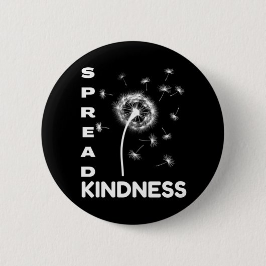 Spread Kindness Ronde Button 5,7 Cm (Voorkant)