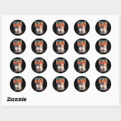 Spread Kindness - Schattige Cat Duo Design Sticker (Vel)