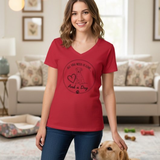 Spread love and dog appreciation with this charmin t-shirt
