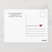 Spread Love and Kindness Cute Photo Valentijnsdag Briefkaart (Achterkant)