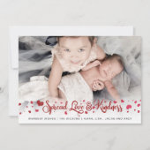 Spread Love and Kindness Photo Valentijnsdag Feestdagenkaart (Voorkant)