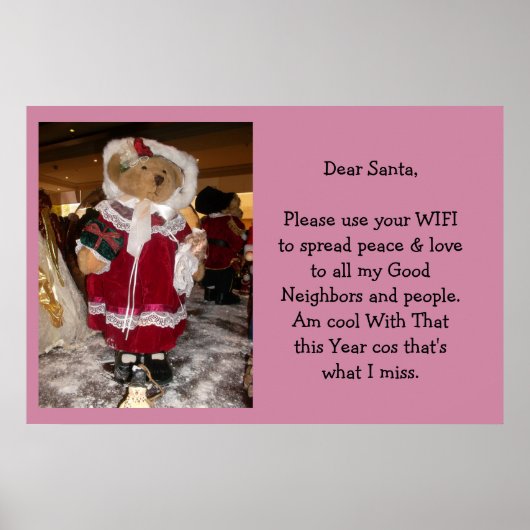 Spread Love and Peace Poster (Voorkant)