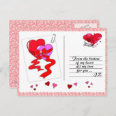 Spread Love Briefkaart (Voorkant / Achterkant)